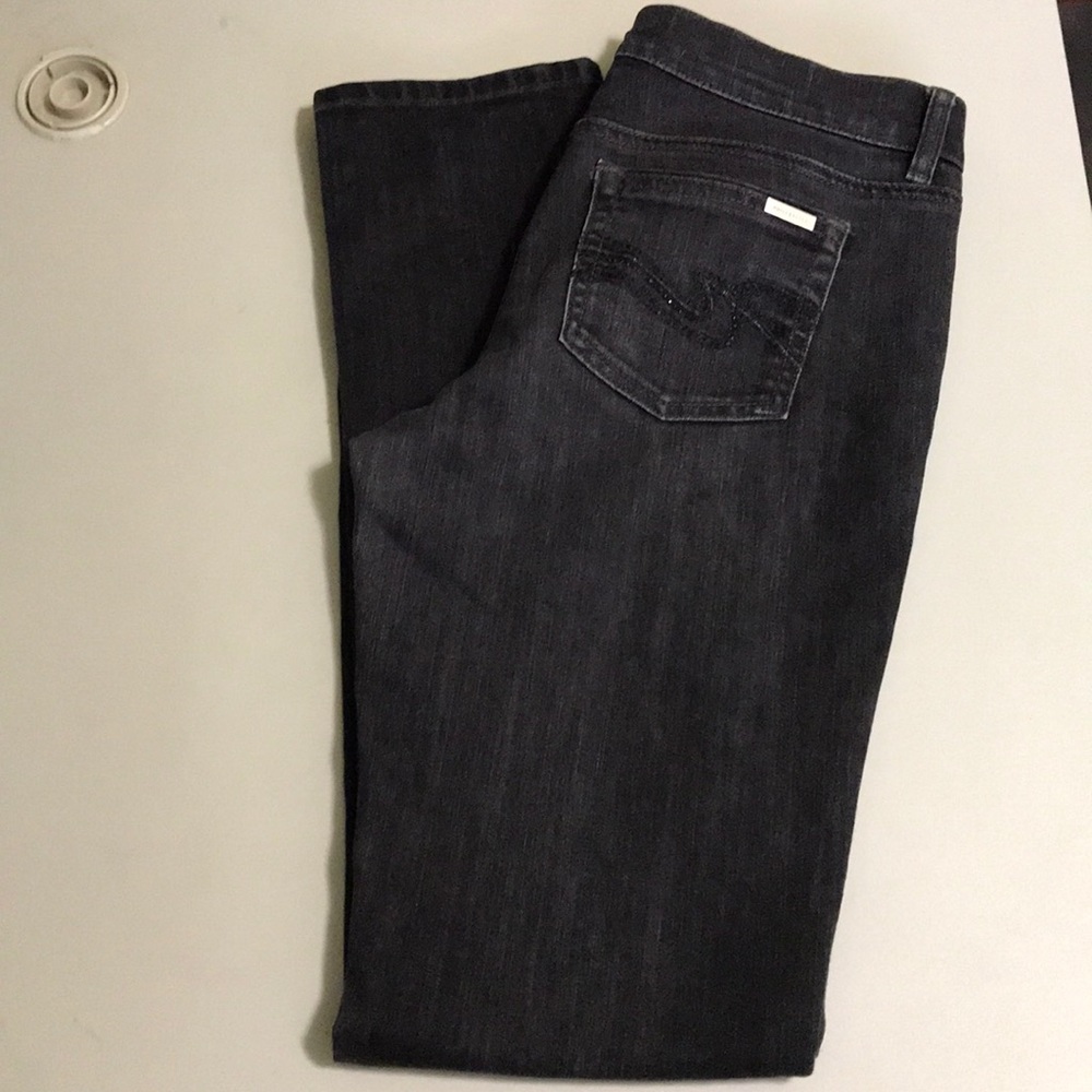 White House Black Market Noir Slim Leg 2R
